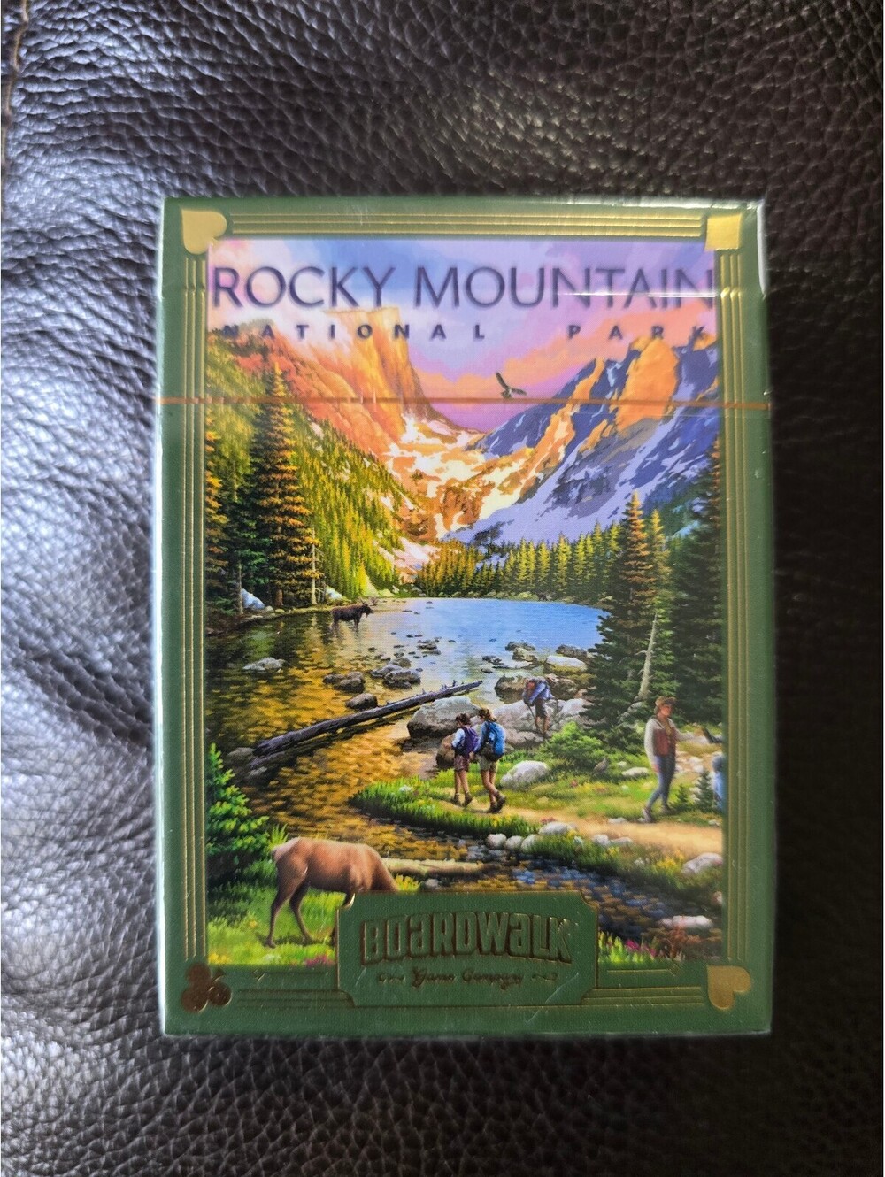 Boardwalk Rocky Mountain National Park Playing Cards